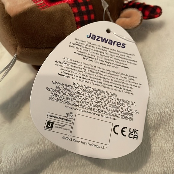 NWT Set-of-2 Original Squishmallows Ornaments, “Alfred,” and “Rocky”, ~4” each - Picture 8 of 14